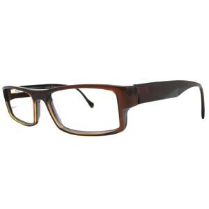 Lucky Brand Jackson Brown Multi 54-16-135mm Eyeglasses FRAMES ONLY - FAIR